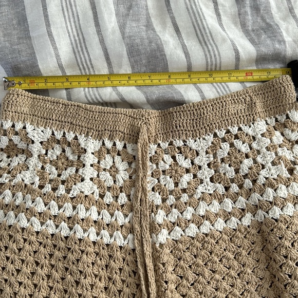 Free People by Flook NWT crochet 100% cotton pants - Picture 12 of 12